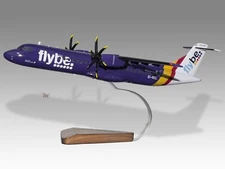 ATR 72-500 Air Mauritius Desk Wood Airplane New Model Large Scale 1/72