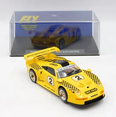Fly Porsche GT1 Guia Slot Racing Cric Crac slot car 1:32 Ref. E31 MIB - Bild 1 von 4