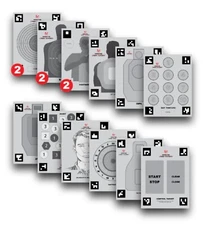 Mantis Laser Academy Smart Targets - Standard Size 8.5" x 11"