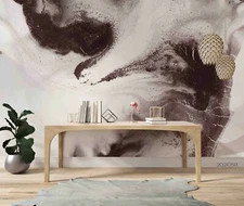 3D Grey Marble Texture Self-adhesive Removable Wallpaper Murals Wall Sticker 9