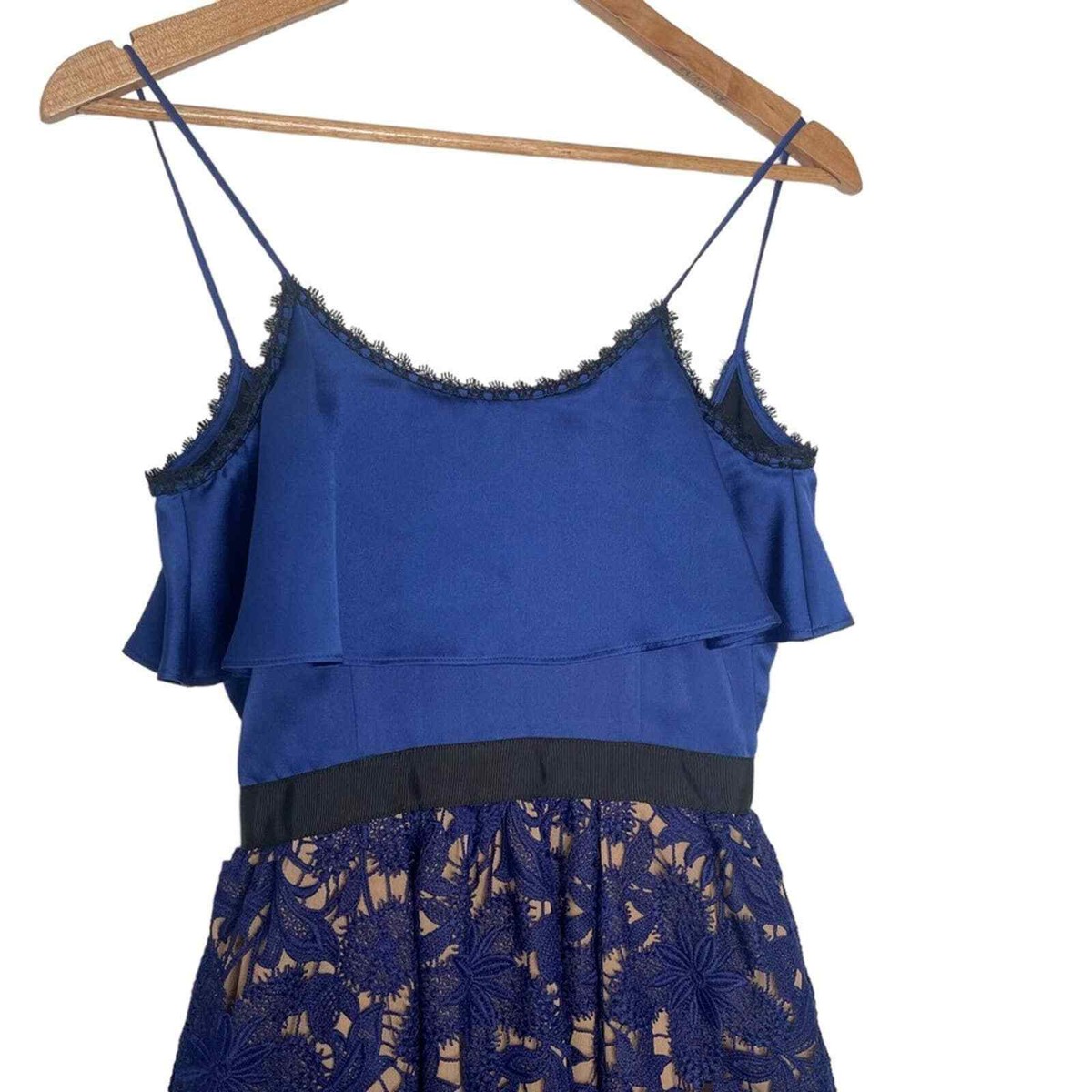 delphinium blue dress YVON