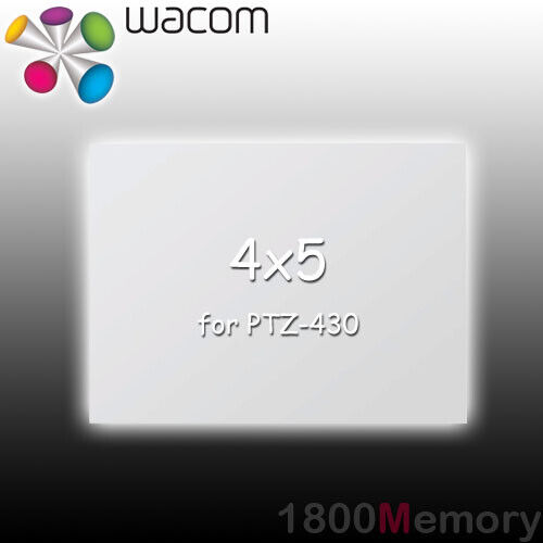 Wacom Intuos3 4x5 Transparent Clear Overlay Sheet for PTZ-430 Graphic Tablet - 第 1/1 張圖片