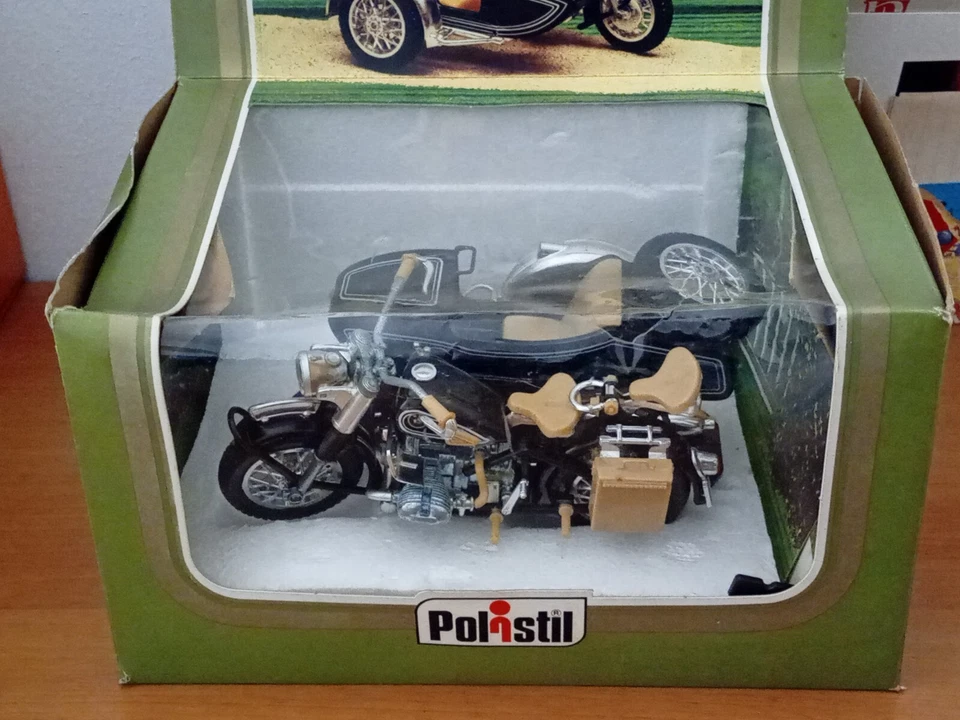 Polistil 1:15, BMW R-75 ELEPHANT. Replica. Con Scatola Originale. - Immagine 2 di 4