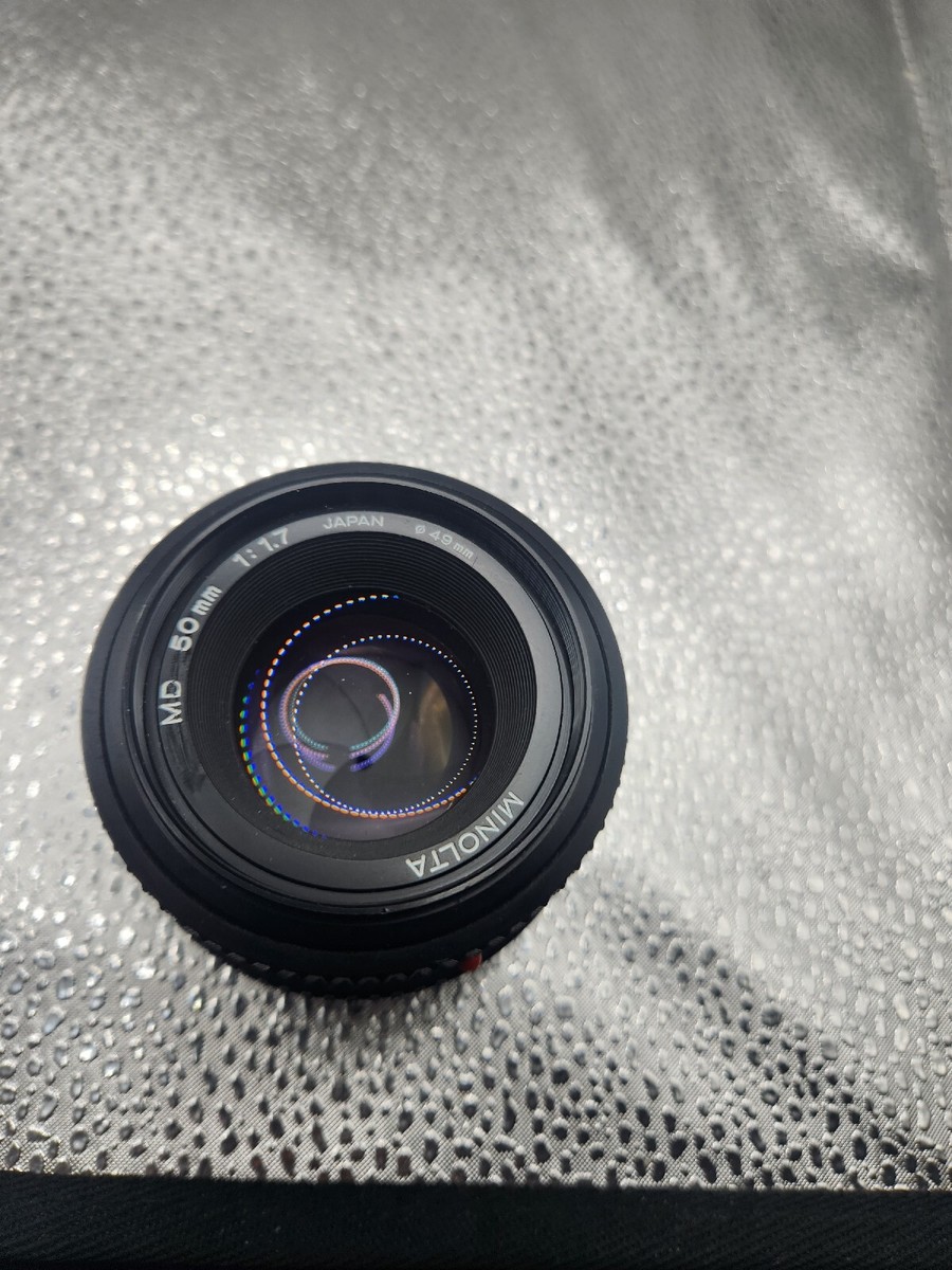 Minolta MC Rokkor PF 50mm F/1.7 35mm SLR Manual Focus Lens #315 | eBay