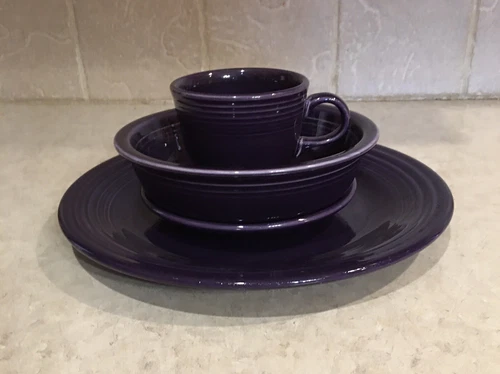 Fiesta Plum Place Setting~Fiestaware~2001-2015