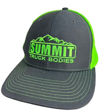 Summit Truck Bodies Baseball Hat Cap Richardson Mesh Back Adjustable Green
