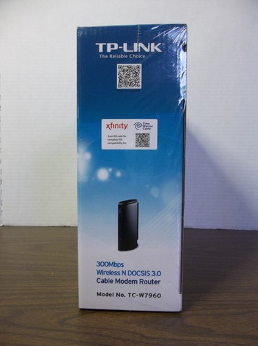 TP-Link TC-W7960 300Mbps Wireless N DOCSIS 3.0 Cable Modem Router NEW SEALED - Picture 5 of 9