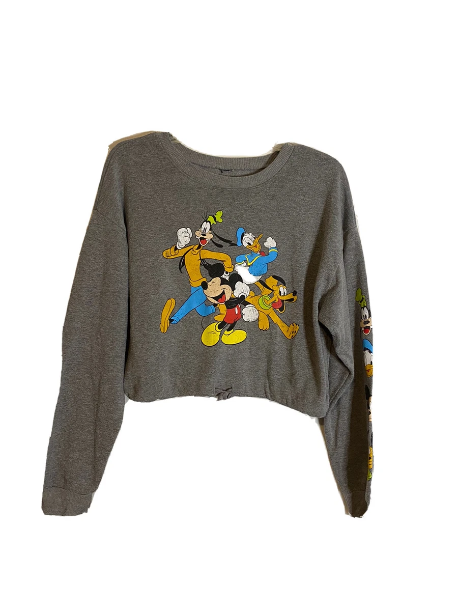 Mickey mouse top crop top sweater