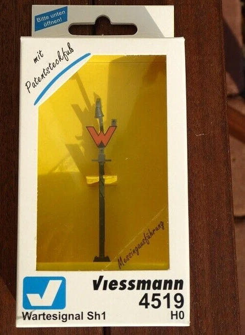 Viessmann 4519 H0 Waiting Signal With Spotlight For Gauge H0 Neuwertig In OVP - Image 2 of 4