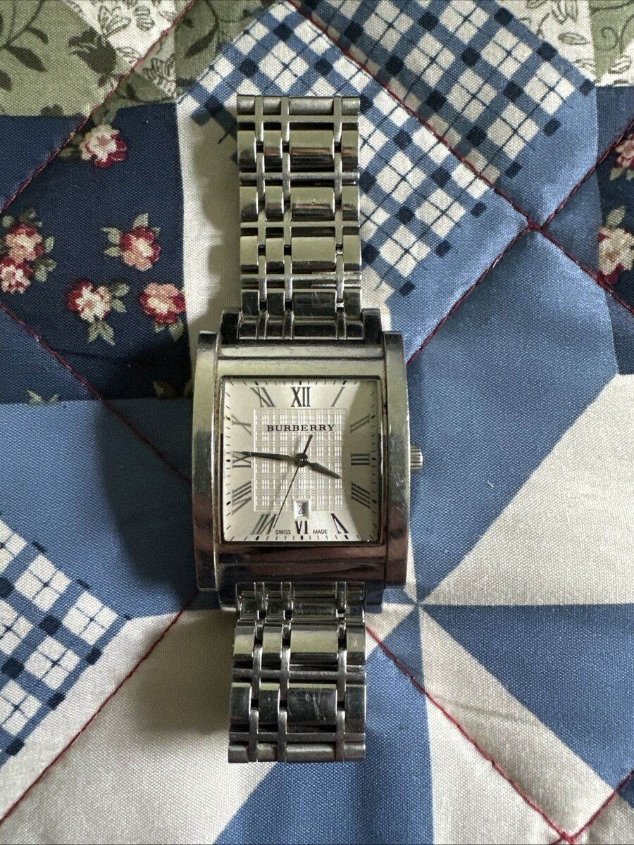 Burberry Watch BU1550 32mm Men's Silver 1281490 | eBay Burberry Watch BU1550 32mm Men's Silver 1281490 | eBay