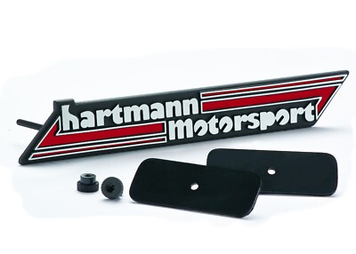 Hartmann Motorsport Emblem Golf Passat Corrado Vento Weber MK1 MK2 MK3 Front NEU
