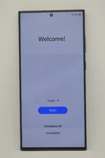 Samsung Galaxy S23 Ultra SM-S918U1 256GB Black FACTORY Unlocked REFURBISHED