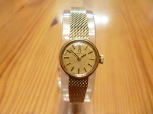 omega damenuhr gold vintage