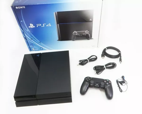 Sony PS4 PlayStation 4 CUH-1100A 500GB Jet Black Console