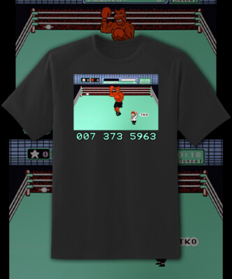 Mike Tyson's Punch Out Game Code shirt Youth to Adult S-6XL Fast Ship ...