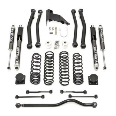 ReadyLIFT Terrain Flex Max 4-Arm Kit W/ Falcon 2.1 Shocks For 20-23 JT Gladiator