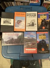 Steam Trains VHS Lot Greg Scholl & Railway Productions 1225 765 2102 425 CP CN