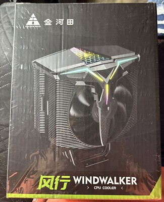 GOLDEN FIELD Wind Walker 04 A-RGB CPU Cooler 4 HEATPIPES - BRAND NEW SEALED