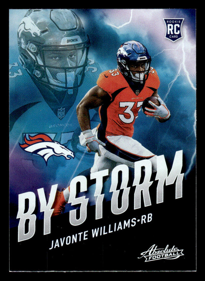 2021 Panini Absolute By Storm #BST-15 Javonte Williams