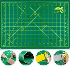 12" X 18" Self-Healing Double-Sided Cutting Mat for Craft, Sewing, Hobby, Fabric