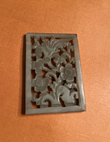 Antique Chinese jade Fragment Plaque - Picture 3 of 6