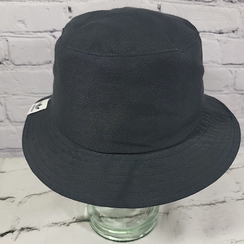 Adidas Originales Love Unites Sombrero Cubo Unisex Negro Talla Única Retro Gorra para el Sol Foto 4 de 4