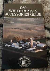 White Tractor Parts & Accessories Guide for 1980 Brochure FCCA25