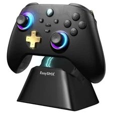  D05 PC Controller - Enhanced Wireless Bluetooth Pro Controller with black gold