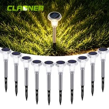 12pack Solar Garden Lights Outdoor Waterproof Landscape LED light Path Yard Lamp