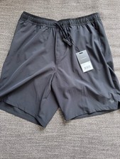 Bad Birdie Golf Active Shorts Mens Size Medium Black Athletic Drawstring NEW