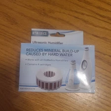 1- HOMEDICS 3x ULTRASONIC HUMIDIFIER DEMINERALIZATION CARTRIDGES HUM-HDDC4-3CTM