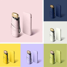 Mini Travel Umbrella for Sun Rain Small Compact Suit for Pocket