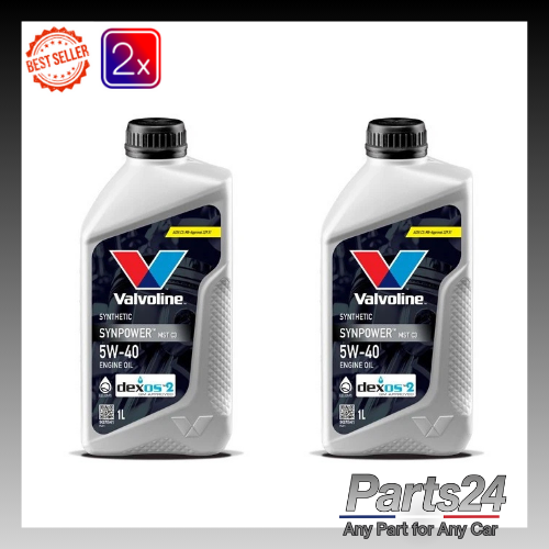 2x Synpower Mst C3 5w40 1L 907841 Valvoline Genuine Top Quality Product New