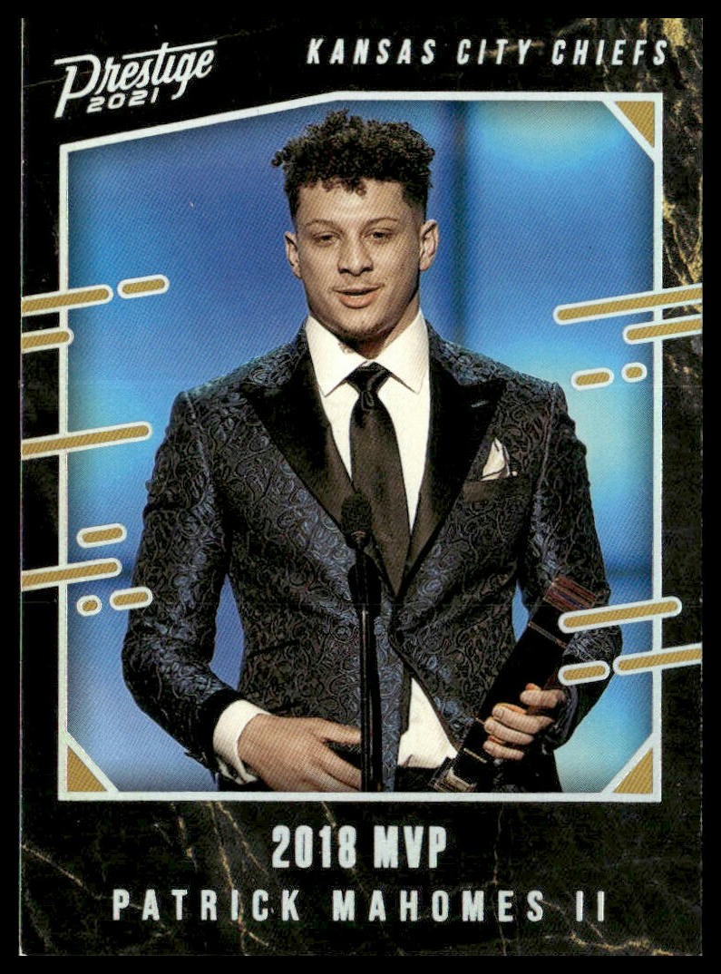 2021 Panini Prestige #PM-14 Patrick Mahomes II Prestigious Moments