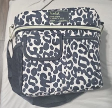 Fit & Fresh Cheetah Leopard Print Insulated Lunch Bag Tote 2022