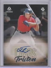 Triston Casas 2021 Panini Luminance Autograph
