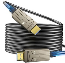 Soonsoonic Fiber Optic HDMI Cable 100ft,18Gbps 4K 60Hz 4:4:4 100FT