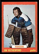 1973-74 Topps Jim Rutherford #59 - Pittsburgh Penguins