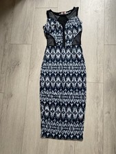 Patterned Bodycon Dress Size 6