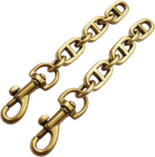 Purse Strap Extender 2Pcs Bag Extender Chain for Shoulder Bag Metal Chain Strap