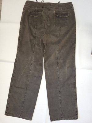 Damen Jeans Zaffiri Dunkel Olivgrün 46