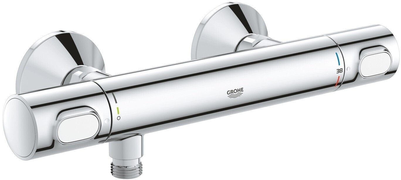 GROHE Precision Flow Badewannenarmatur mit Thermostat - Chrom (34798000) - Image 4