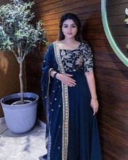 Designer Indian Wedding Dress Pakistani Bollywood Top Plazzo Salwar New Party We