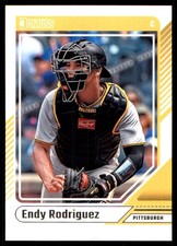 Endy Rodriguez 2024 Donruss #30 Pirates MLB READ FREE SHIPPING AutographDen