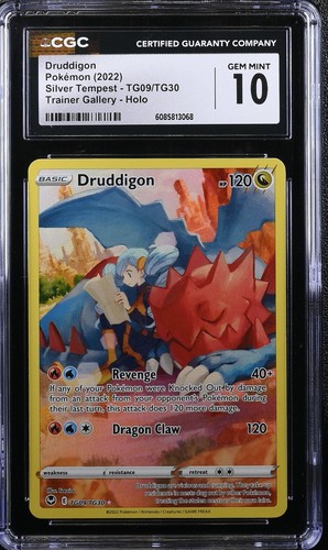 Druddigon graded CGC 10 for sale on eBay