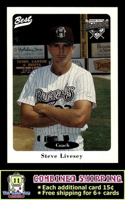 1996 Best Hudson Valley Renegades #26 Steve Livesey Hudson Valley Renegades