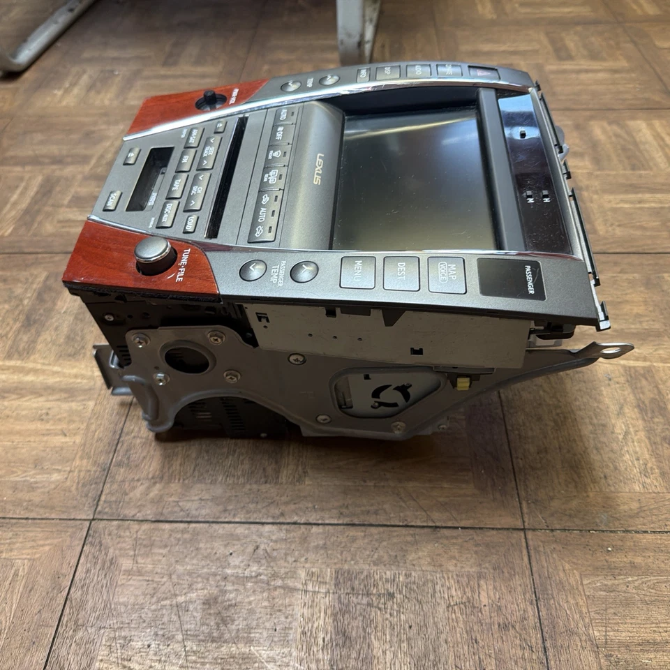 2007-2009 LEXUS ES350 FRONT NAVIGATION RADIO STEREO SCREEN UNIT 86430-33011 OEM - Image 3 of 4