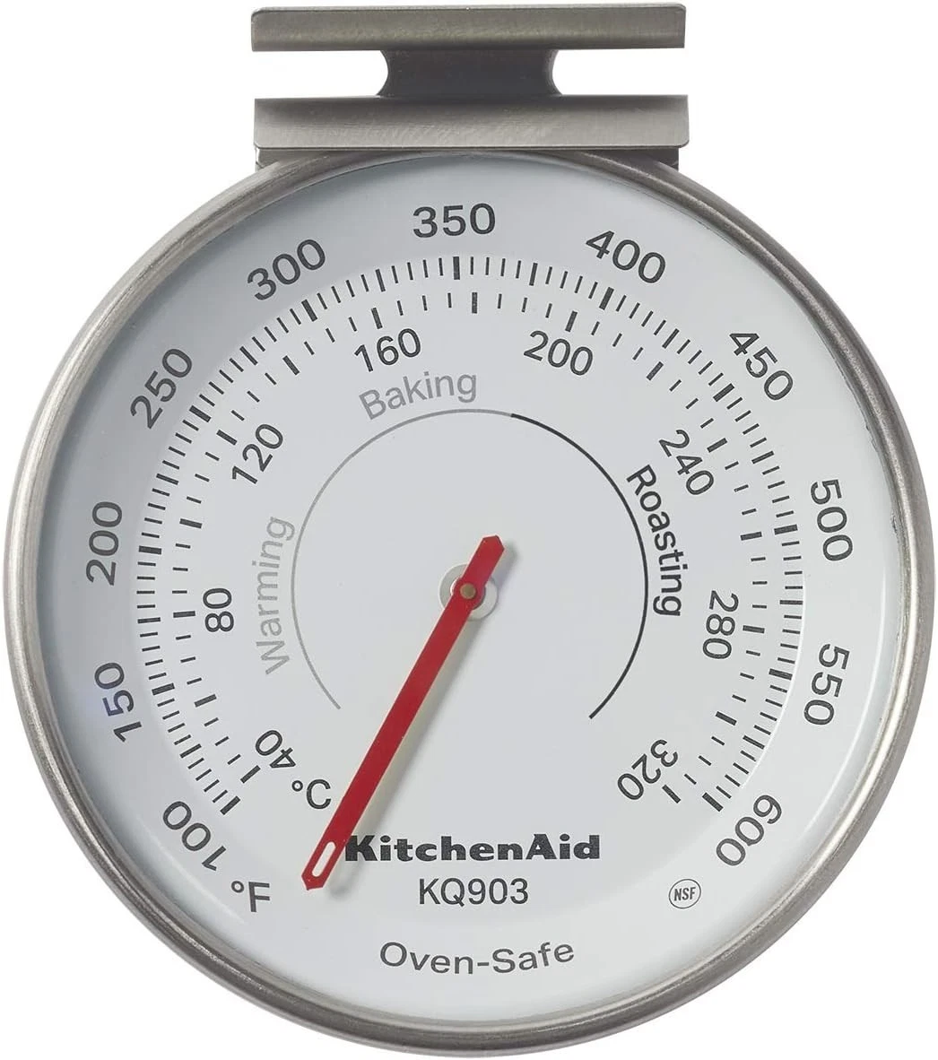 3-in Dial Oven Thermometer Temperature Range 100°F to 600°F