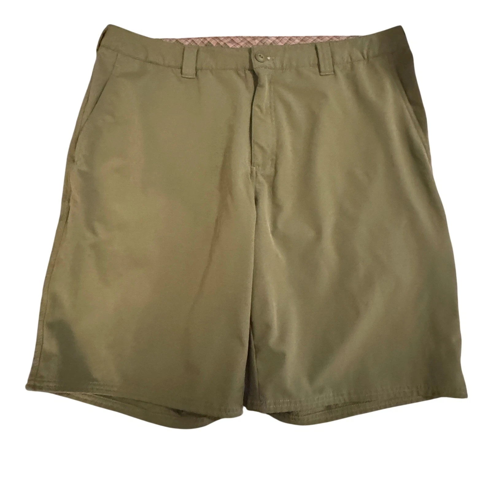The North Face Mens CFX0 Hiking Shorts Olive Green Stretch Technical Gorpcore 38