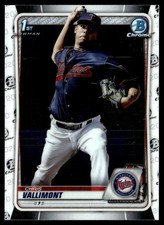 2020 Bowman Chrome Prospects Chris Vallimont Minnesota Twins #BCP-78